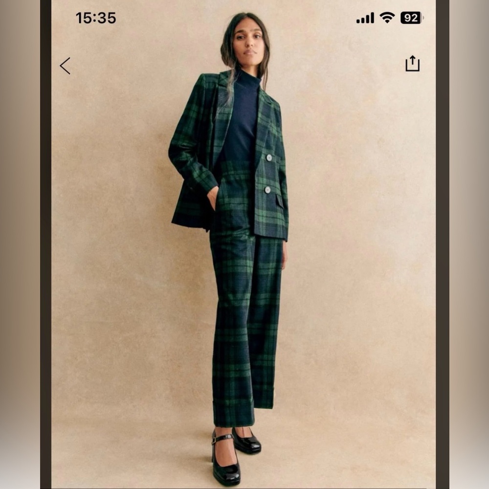 SEZANE Martin Crop Trousers